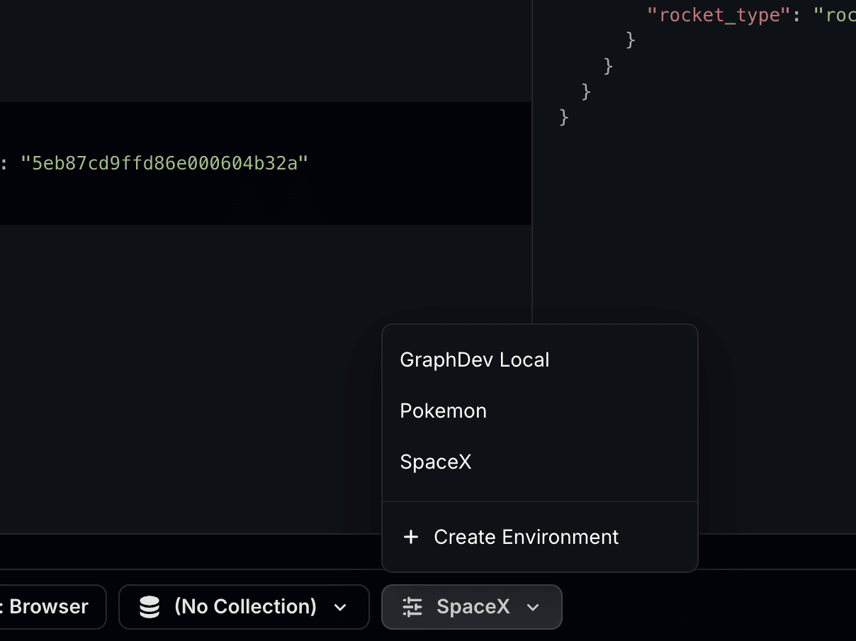 Add a new environment